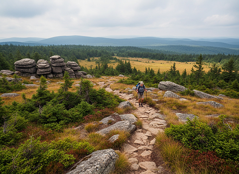 Bear Rocks trail